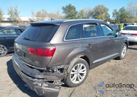 2018 Audi Q7 3.0T Premium from USA, damaged, VIN WA1LAAF74JD037321